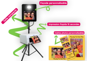 La borne Photobooth de Planet Photobooth